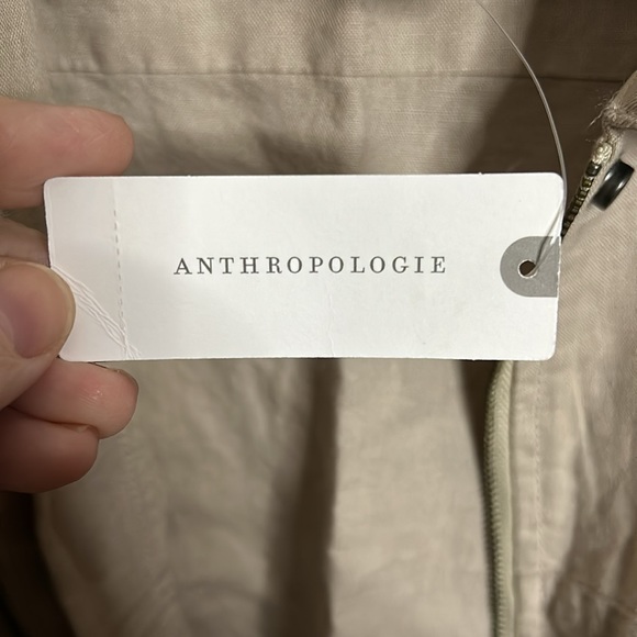Anthropologie Hei Hei Linen Crop Jacket NWT - Picture 7 of 10